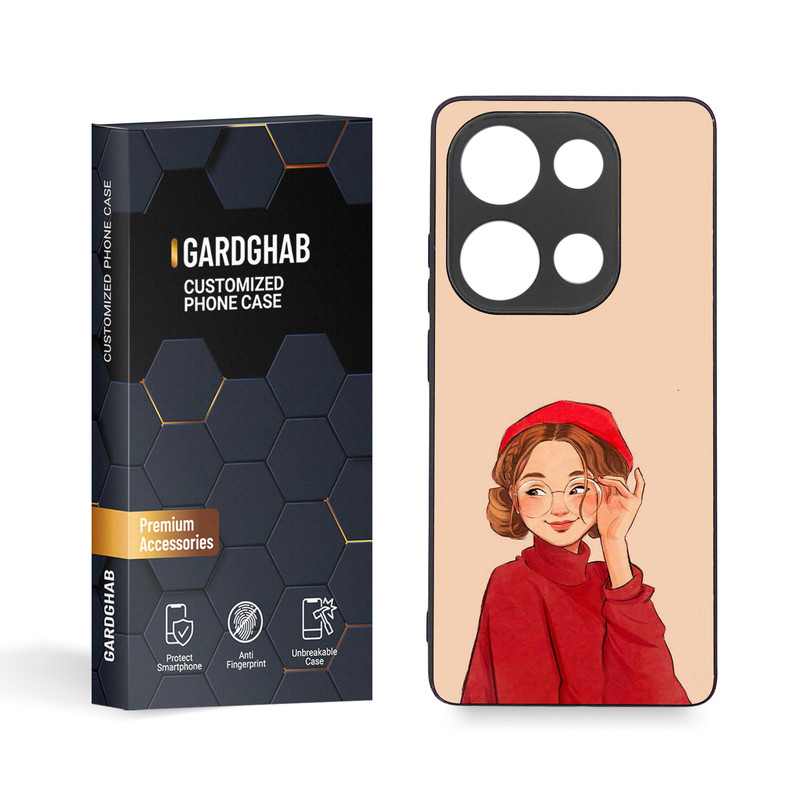 کاور گارد قاب مدل دخترانه مناسب برای گوشی موبایل شیائومی Redmi Note 13 Pro 4G / Poco M6 Pro 4G