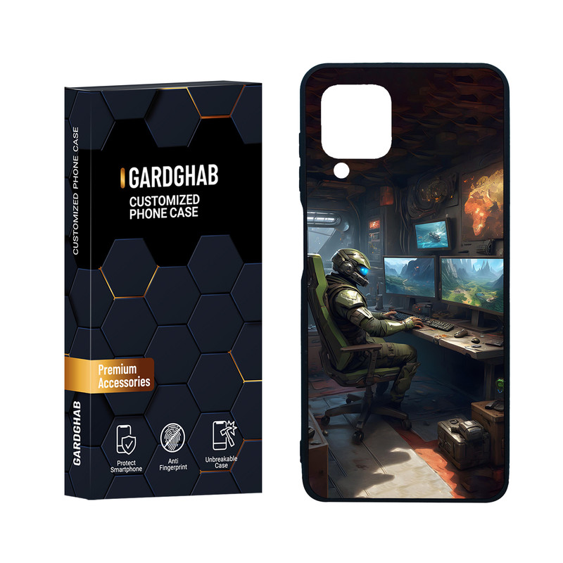 کاور گارد قاب مدل پسرانه مناسب برای گوشی موبایل سامسونگ Galaxy F22 / M22 4G