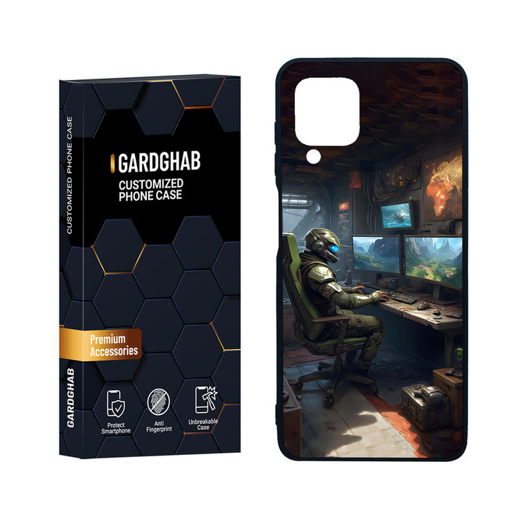 کاور گارد قاب مدل پسرانه مناسب برای گوشی موبایل سامسونگ Galaxy F22 / M22 4G