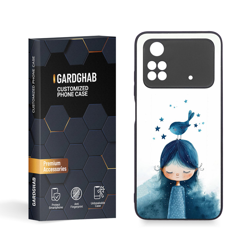 کاور گارد قاب مدل دخترانه مناسب برای گوشی موبایل شیائومی Poco M4 Pro 4G