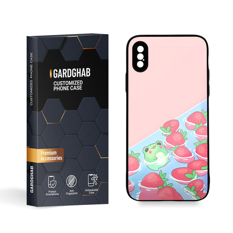 کاور گارد قاب مدل دخترانه مناسب برای گوشی موبایل اپل  iPhone X / XS