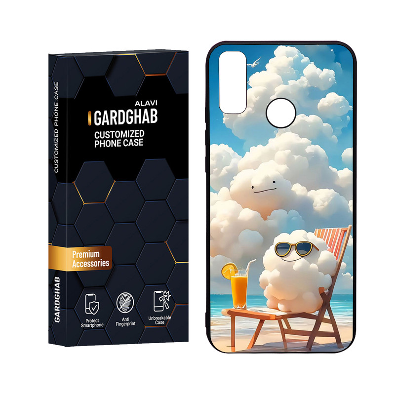 کاور گارد قاب علوی مدل Glass مناسب برای گوشی موبایل هواوی Y8s