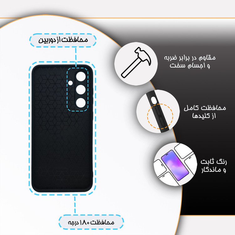 کاور گارد قاب مدل فانتزی مناسب برای گوشی موبایل سامسونگ Galaxy S24 FE