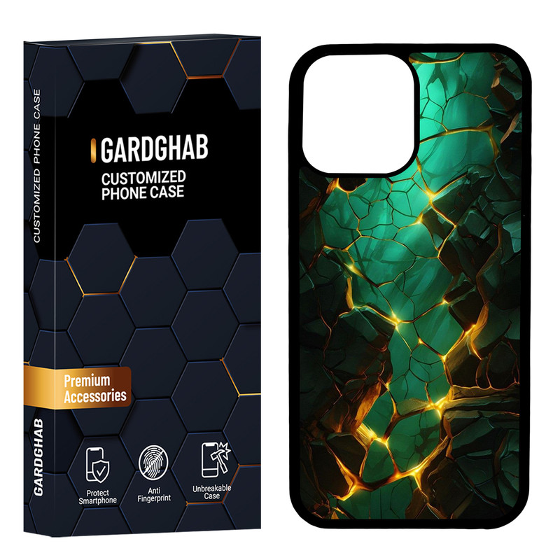 کاور گارد قاب مدل پشت گلس ساده مناسب برای گوشی موبایل اپل iPhone 13 Pro Max