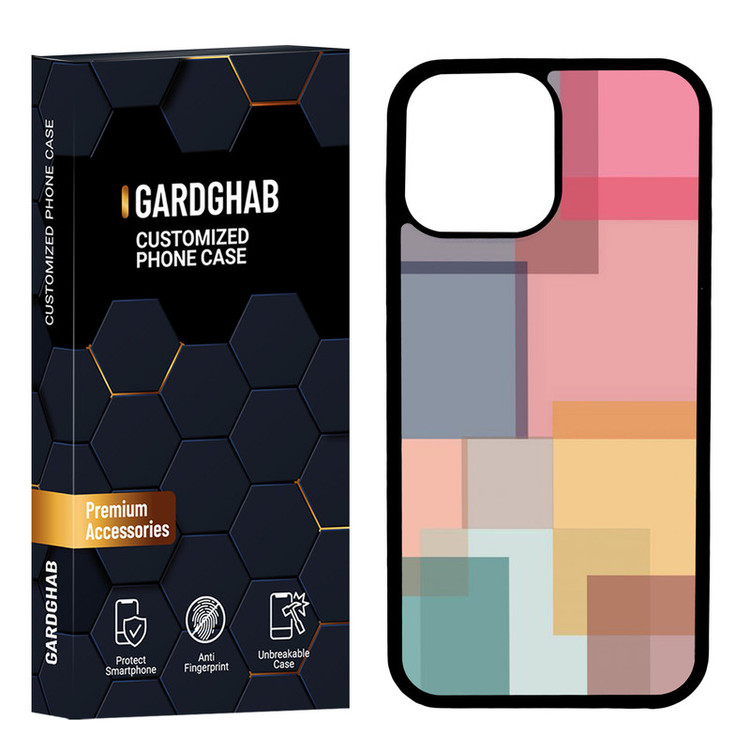 کاور گارد قاب مدل پشت گلس ساده مناسب برای گوشی موبایل اپل iPhone 13 Pro Max