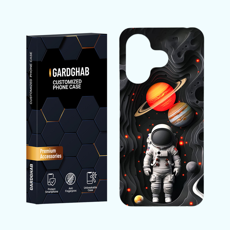 کاور گارد قاب مدل کهکشان مناسب برای گوشی موبایل شیائومی Redmi 13 4G / 5G