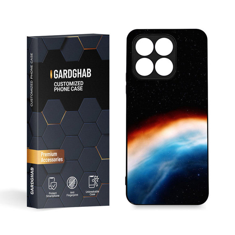 کاور گارد قاب مدل دور ژله ای ساده مناسب برای گوشی موبایل آنر X8a 4G
