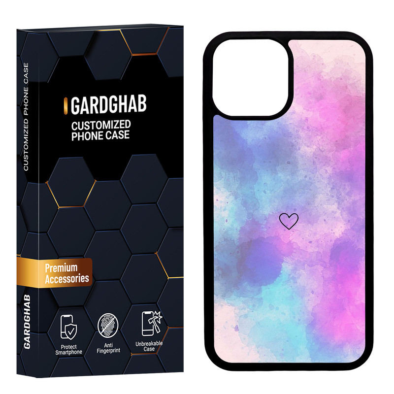 کاور گارد قاب مدل دور ژله ای دخترانه مناسب برای گوشی موبایل اپل iPhone 13 Mini