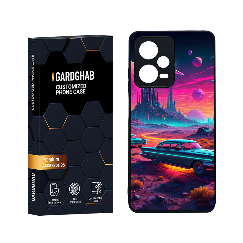 کاور گارد قاب مدل هنری مناسب برای گوشی موبایل شیائومی Redmi Note 12 Pro 5G