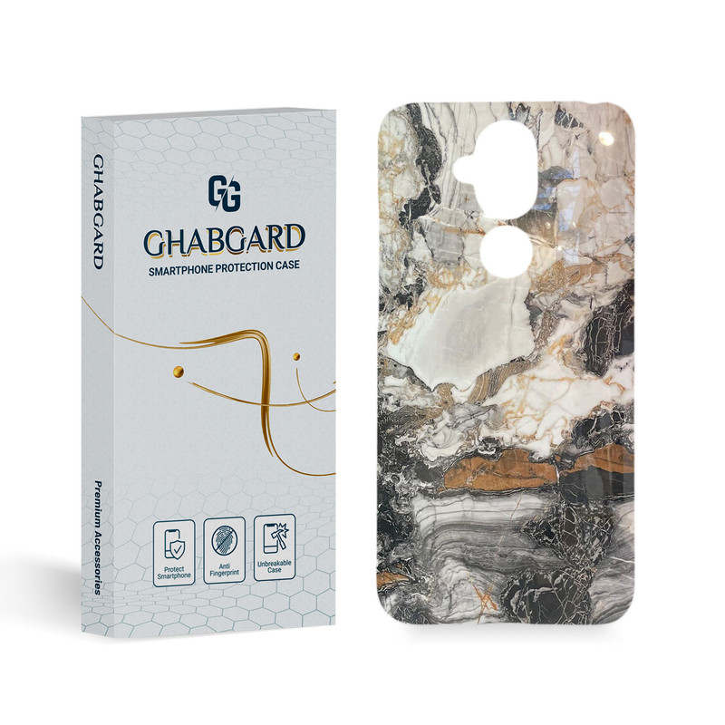 کاور قاب گارد مدل سنگ مناسب برای گوشی موبایل نوکیا 7.1 Plus