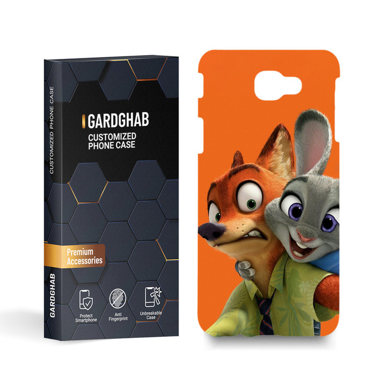 کاور گارد قاب مدل زوتوپیا مناسب برای گوشی موبایل سامسونگ Galaxy j5 prime