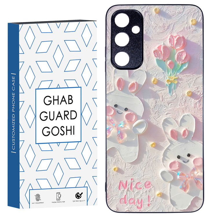 کاور قاب گارد گوشی طرح گل کد TPU-214 مناسب برای گوشی موبایل سامسونگ Galaxy A05S