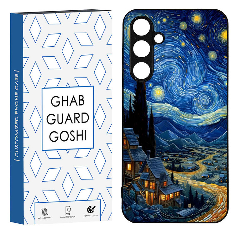 کاور قاب گارد گوشی طرح ونگوگ کد TPU-069 مناسب برای گوشی موبایل سامسونگ Galaxy A54