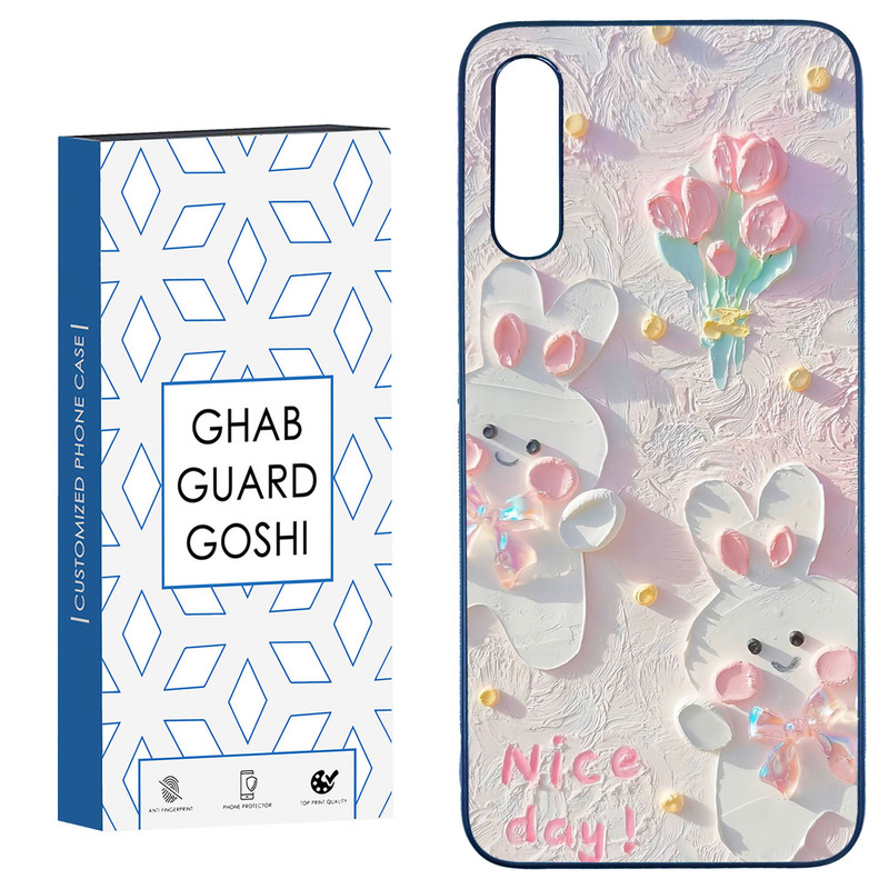 کاور قاب گارد گوشی طرح گل کد TPU-214 مناسب برای گوشی موبایل سامسونگ  Galaxy A50 / A50s / A30s
