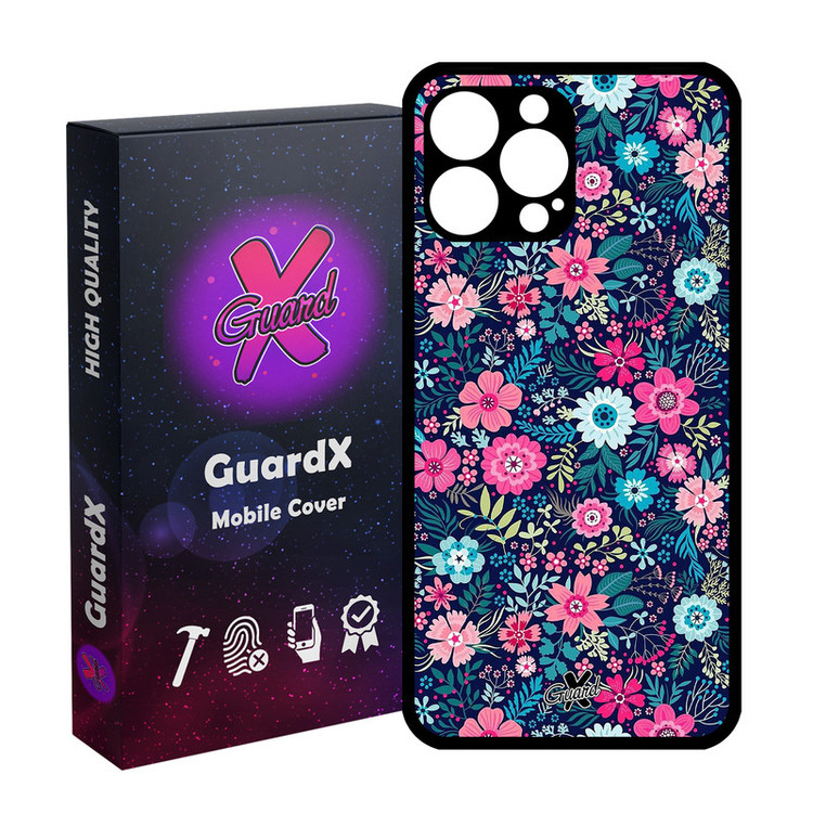 کاور گارد ایکس طرح Flower مدل Glass10210 مناسب برای گوشی موبایل اپل iPhone 14 Pro Max