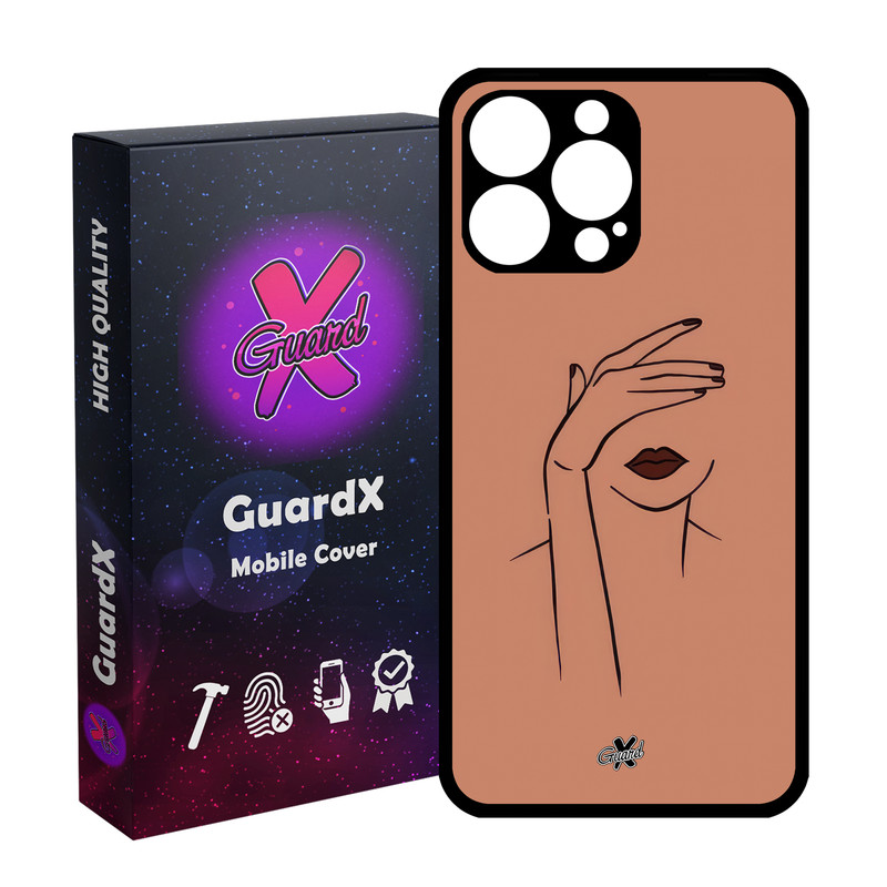 کاور گارد ایکس طرح دختر مدل Glass10636 مناسب برای گوشی موبایل اپل iPhone 14 Pro Max