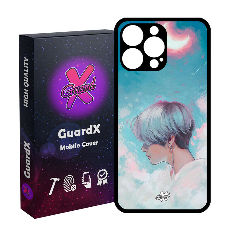 کاور گارد ایکس طرح دختر مدل Glass10364 مناسب برای گوشی موبایل اپل iPhone 14 Pro Max