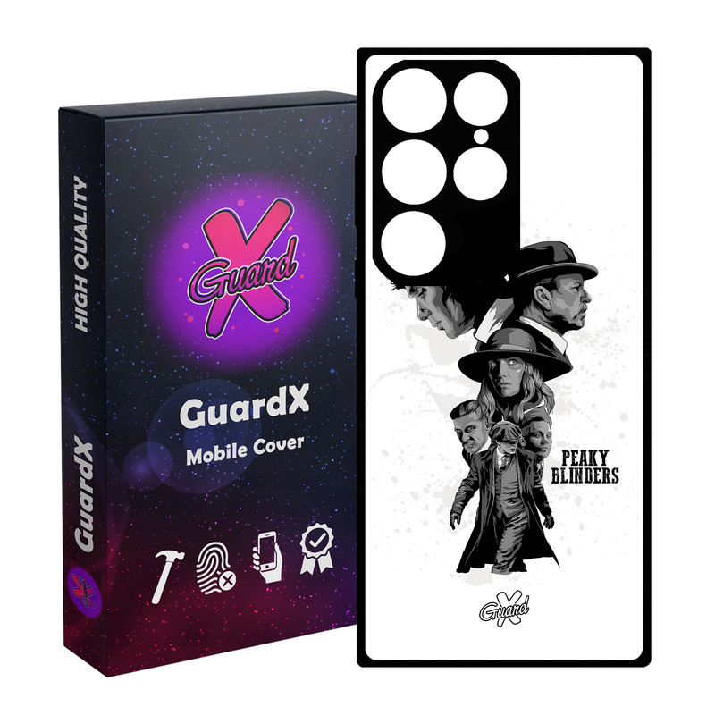 کاور گارد ایکس طرح Peaky Blinders مدل Glass10005 مناسب برای گوشی موبایل سامسونگ Galaxy S24 Ultra