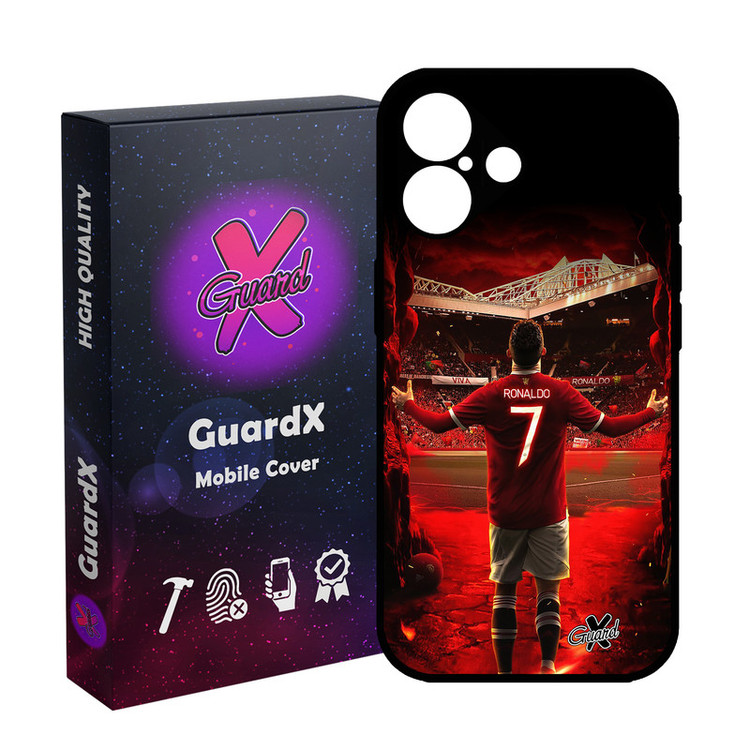 کاور گارد ایکس طرح Ronaldo مدل 10397 مناسب برای گوشی موبایل اپل iPhone 16