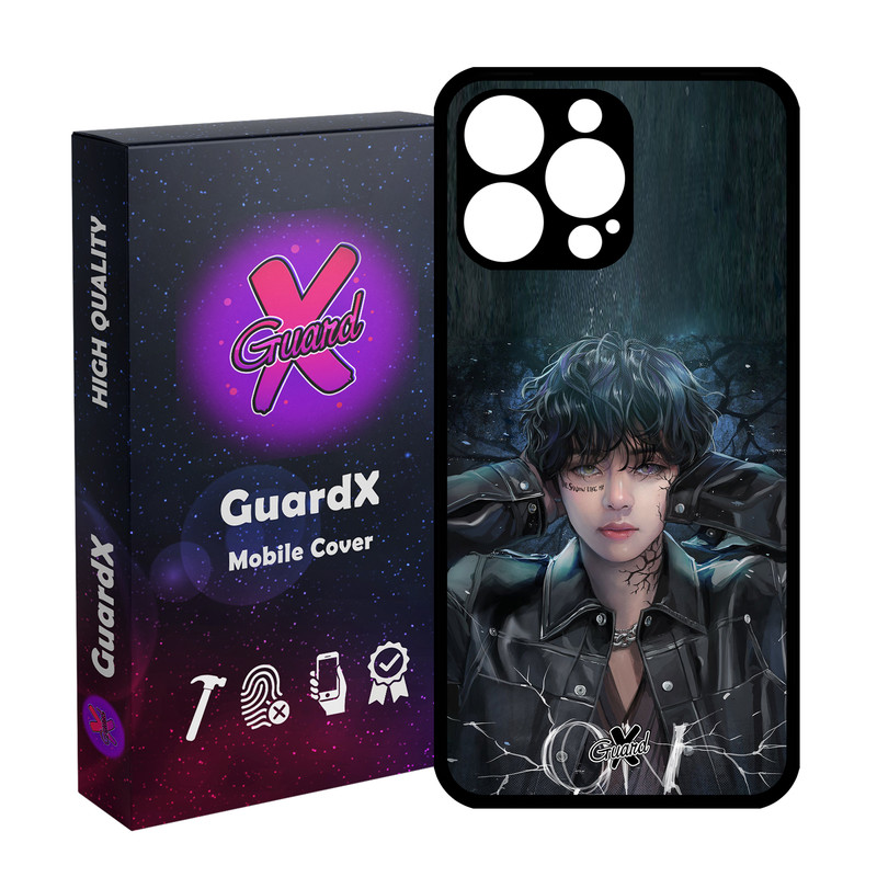 کاور گارد ایکس طرح Girl مدل Glass10374 مناسب برای گوشی موبایل اپل iPhone 14 Pro Max