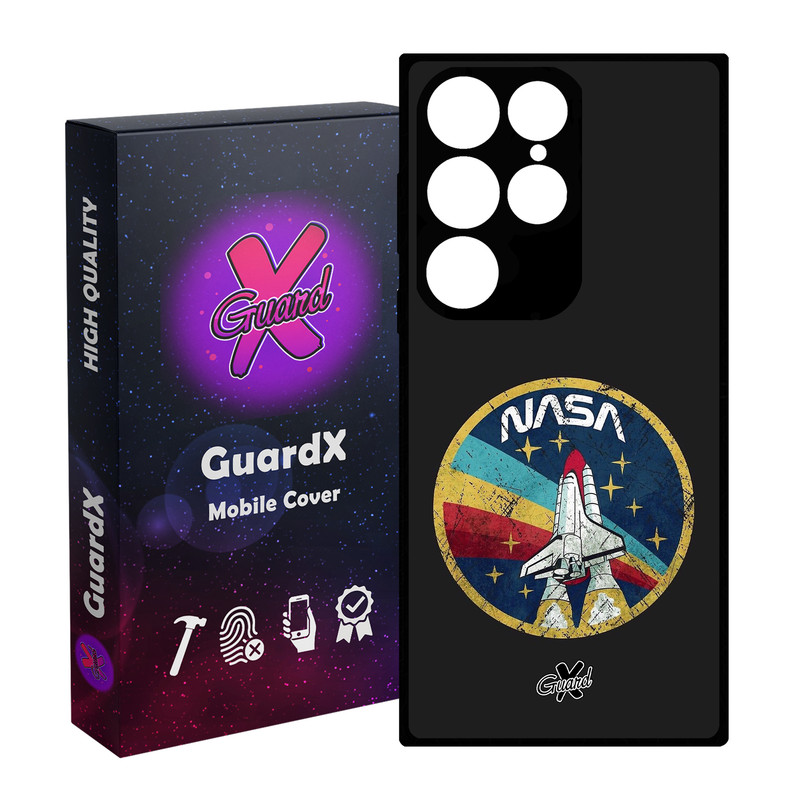 کاور گارد ایکس طرح Nasa مدل Glass10087 مناسب برای گوشی موبایل سامسونگ Galaxy S24 Ultra