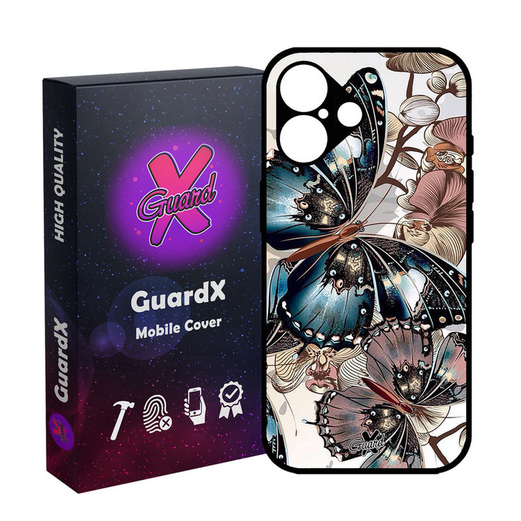 کاور گارد ایکس طرح پروانه مدل 10285 مناسب برای گوشی موبایل اپل iPhone 16