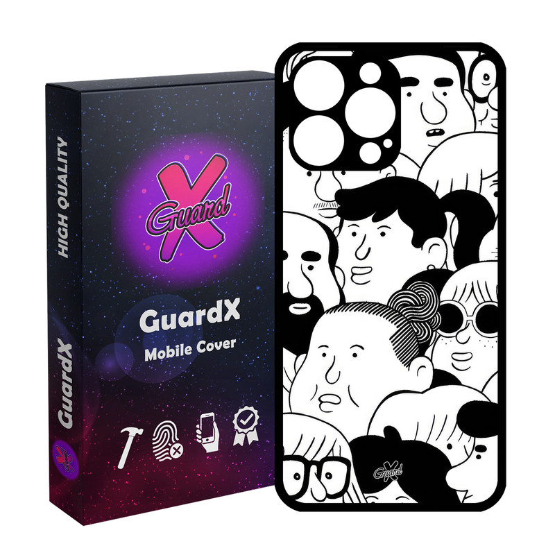کاور گارد ایکس طرح آدم مدل Glass10641 مناسب برای گوشی موبایل اپل iPhone 14 Pro Max