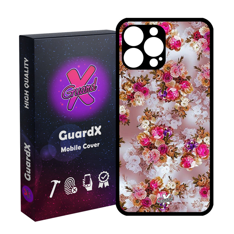 کاور گارد ایکس طرح گل مدل 10333 مناسب برای گوشی موبایل اپل iPhone 13 Pro Max