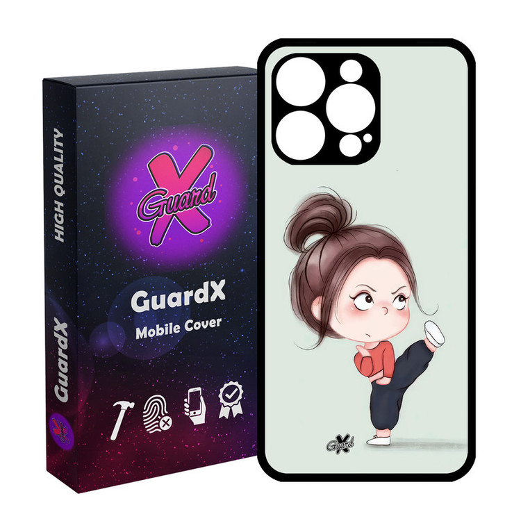 کاور گارد ایکس طرح Girl مدل Glass10663 مناسب برای گوشی موبایل اپل iPhone 15 Pro Max