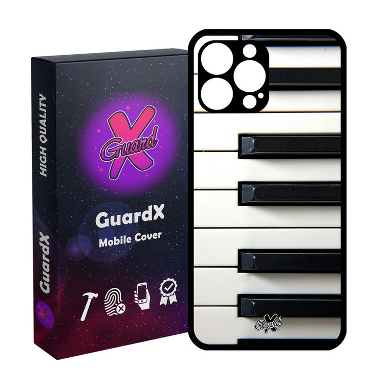 کاور گارد ایکس طرح Piano مدل Glass10101 مناسب برای گوشی موبایل اپل iPhone 14 Pro Max