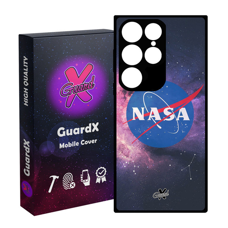 کاور گارد ایکس طرح Nasa مدل Glass10012 مناسب برای گوشی موبایل سامسونگ Galaxy S24 Ultra