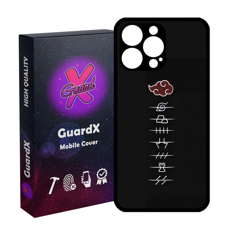 کاور گارد ایکس طرح Naruto Anime مدل Glass10586 مناسب برای گوشی موبایل اپل iPhone 14 Pro Max