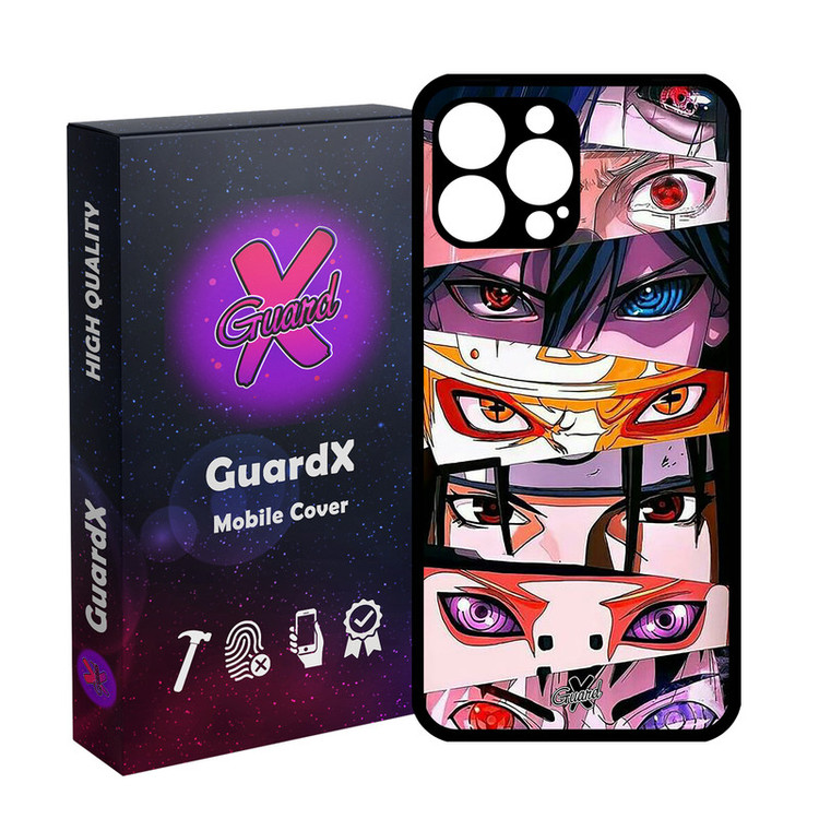 کاور گارد ایکس طرح ناروتو انیمه مدل Glass10547 مناسب برای گوشی موبایل اپل iPhone 13 Pro Max