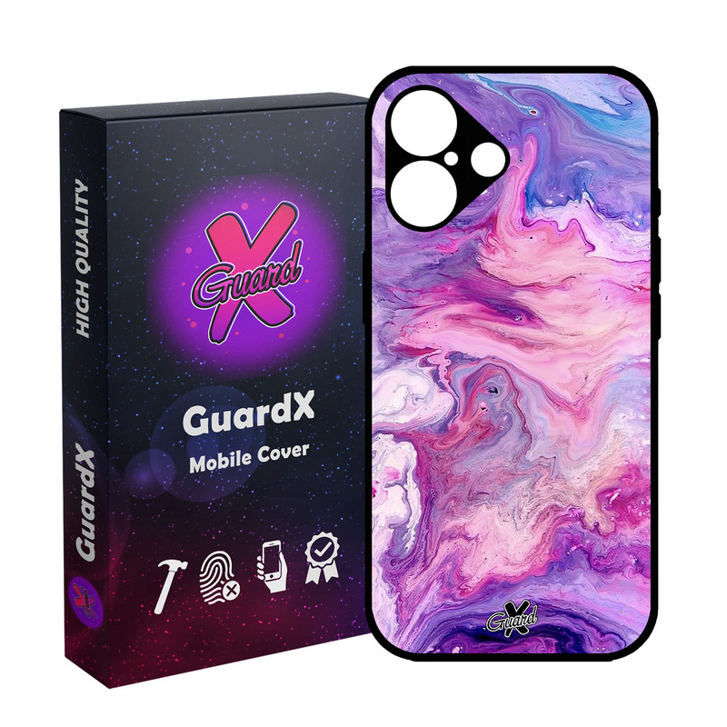 کاور گارد ایکس طرح ماربل مدل 10303 مناسب برای گوشی موبایل اپل iPhone 16