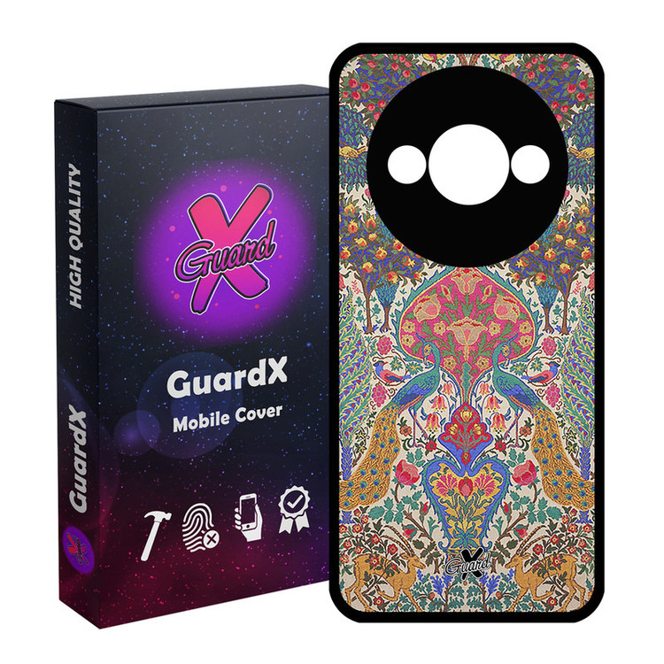 کاور گارد ایکس طرح سنتی مدل قاب Glass10225 مناسب برای گوشی موبایل شیائومی Redmi A3 4G/ A3X 4G/ Poco C61
