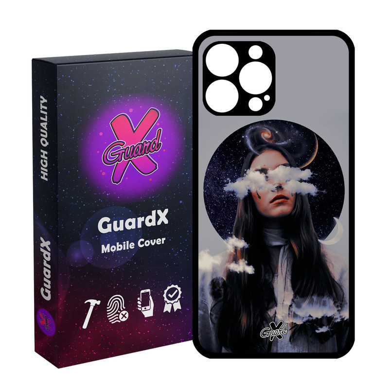 کاور گارد ایکس طرح Girl مدل Glass10011 مناسب برای گوشی موبایل اپل iPhone 14 Pro Max