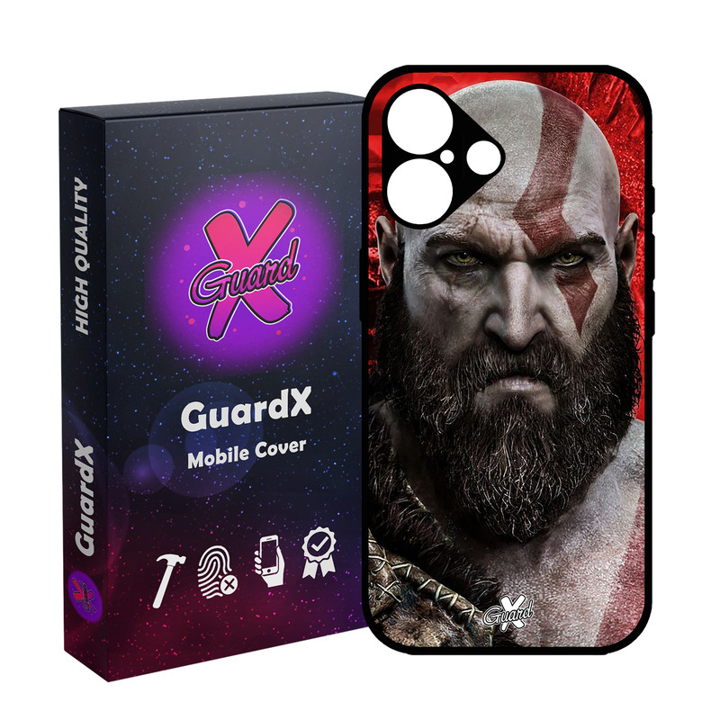 کاور گارد ایکس طرح God of War مدل 10035 مناسب برای گوشی موبایل اپل iPhone 16