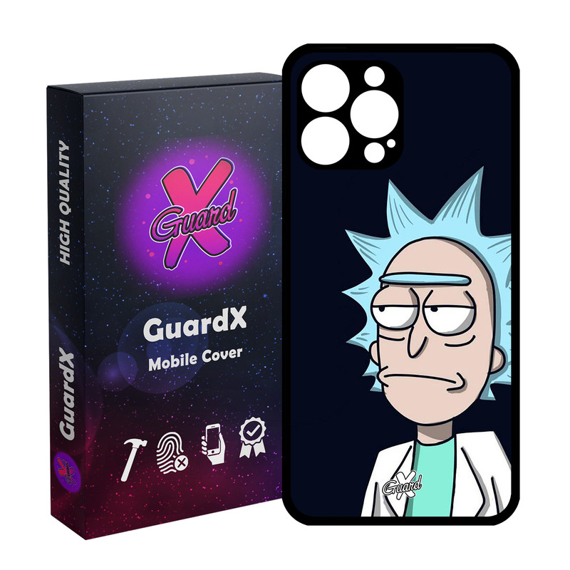کاور گارد ایکس طرح Rick and Morty مدل Glass10030 مناسب برای گوشی موبایل اپل iPhone 14 Pro Max