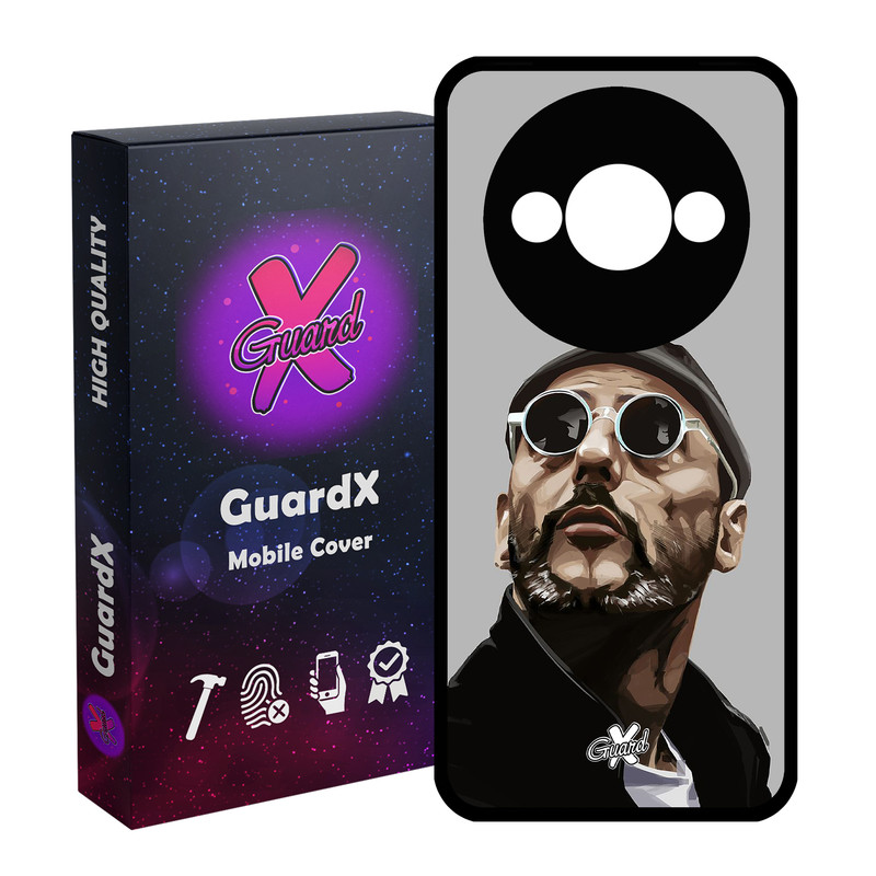 کاور گارد ایکس طرح Leon مدل قاب Glass10108 مناسب برای گوشی موبایل شیائومی Redmi A3 4G/ A3X 4G/ Poco C61