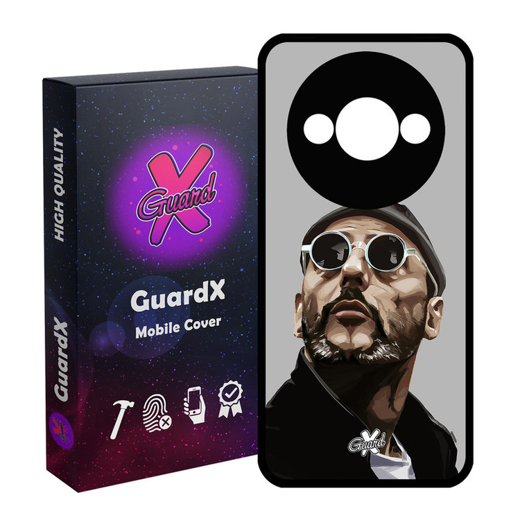 کاور گارد ایکس طرح Leon مدل قاب Glass10108 مناسب برای گوشی موبایل شیائومی Redmi A3 4G/ A3X 4G/ Poco C61