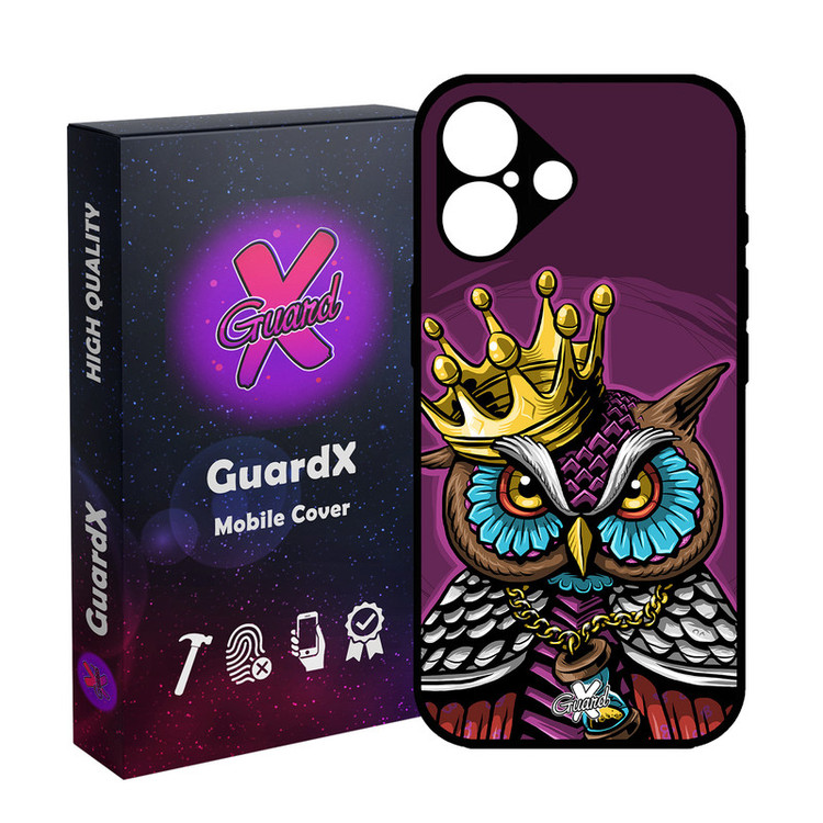 کاور گارد ایکس طرح Owl مدل 10081 مناسب برای گوشی موبایل اپل iPhone 16