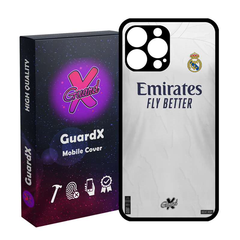 کاور گارد ایکس طرح Real Madrid مدل Glass10254 مناسب برای گوشی موبایل اپل iPhone 14 Pro Max