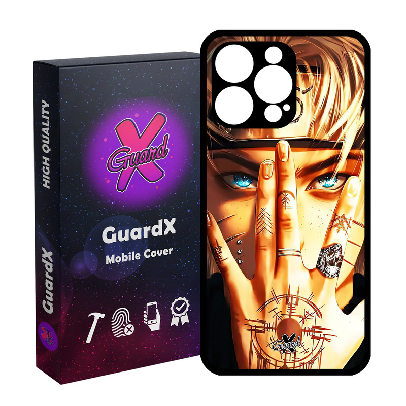 کاور گارد ایکس طرح Naruto Anime مدل Glass10452 مناسب برای گوشی موبایل اپل iPhone 15 Pro Max
