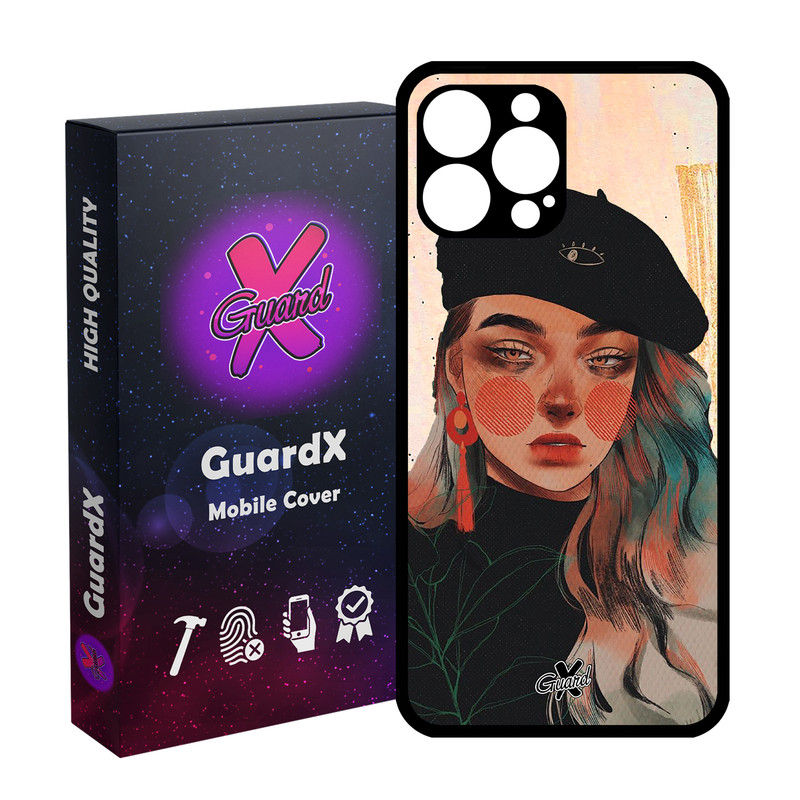کاور گارد ایکس طرح Girl مدل Glass10321 مناسب برای گوشی موبایل اپل iPhone 14 Pro Max