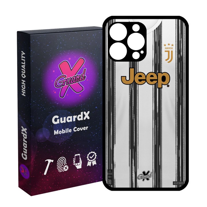 کاور گارد ایکس طرح یوونتوس مدل Glass10229 مناسب برای گوشی موبایل اپل iPhone 14 Pro Max