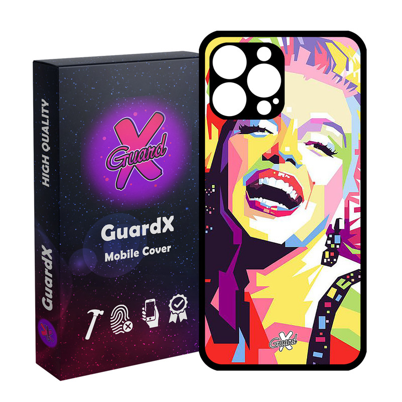 کاور گارد ایکس طرح Marilyn Monroe مدل Glass10273 مناسب برای گوشی موبایل اپل iPhone 14 Pro Max
