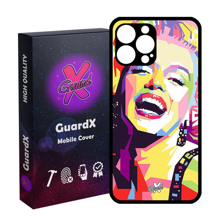 کاور گارد ایکس طرح Marilyn Monroe مدل Glass10273 مناسب برای گوشی موبایل اپل iPhone 14 Pro Max