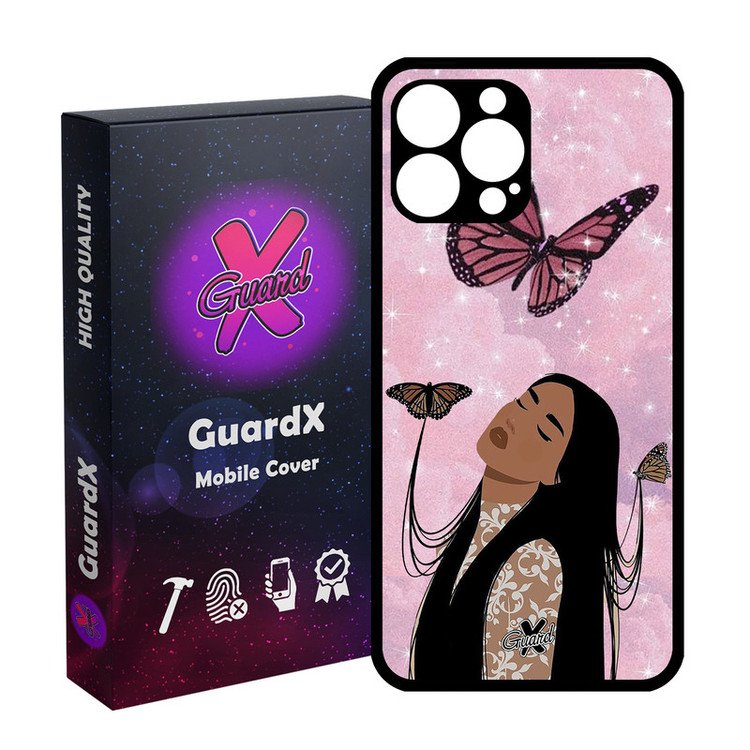 کاور گارد ایکس طرح Girl مدل Glass10297 مناسب برای گوشی موبایل اپل iPhone 13 Pro Max