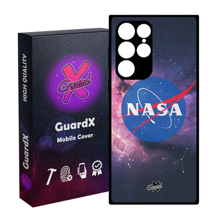 کاور گارد ایکس طرح Nasa مدل Glass10012 مناسب برای گوشی موبایل سامسونگ Galaxy S23 Ultra