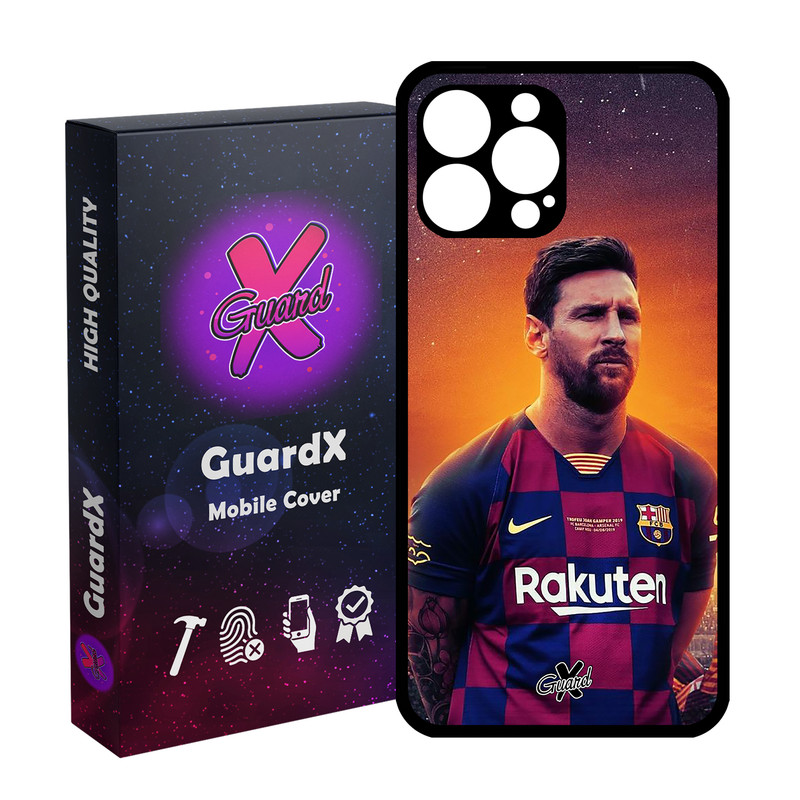 کاور گارد ایکس طرح Messi مدل Glass10123 مناسب برای گوشی موبایل اپل iPhone 13 Pro Max